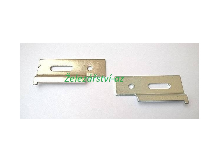 Závěsný plech k rektifikačnímu kování - LEVÝ