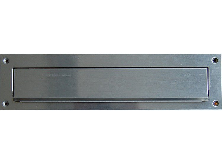 Vhoz na dopisy hranatý 310x80 mm nerez
