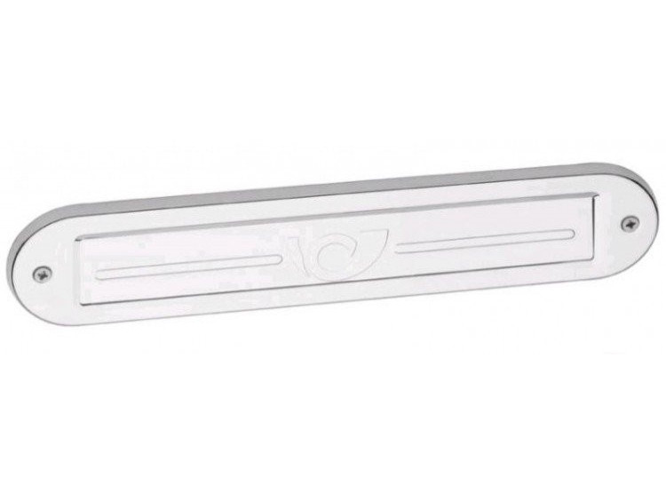 Vhoz na dopisy oblý 297x61 mm nerez