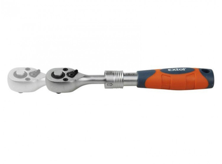 Ráčna teleskopická 45 zubů 1/2" L 290-430 mm