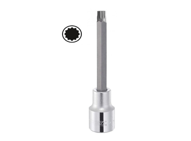 HLAVICE 1/2" ZÁSTRČNÁ PRODLOUŽENÁ TRX55 TONA EXPERT E031981