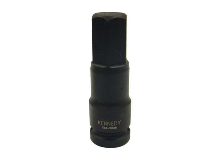 Hlavice zástrčná rázová IMBUS 10 mm, KENNEDY, 1/2"