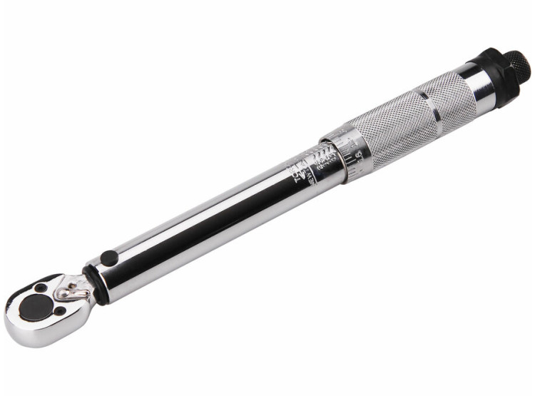 Klíč momentový, 1/4", 5-25Nm, L 240mm, CrV