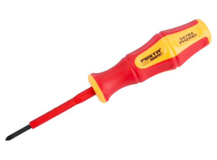 Šroubovák elektro FESTA INDUSTRY CrV PH 2x100mm VDE