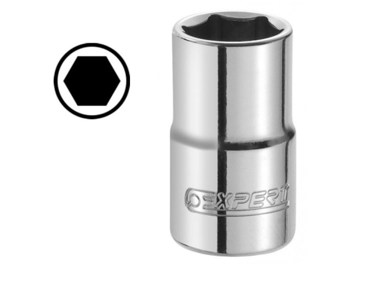 Hlavice 1/2" 6hranná metrická 10mm Tona Expert E117088