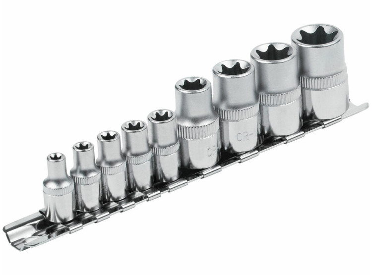Extol Premium Hlavice Torx 9 ks