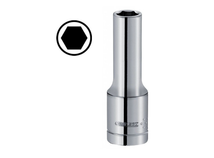 Hlavice 1/4" 6hranná prodloužená metrická 10mm Tona Expert E113758