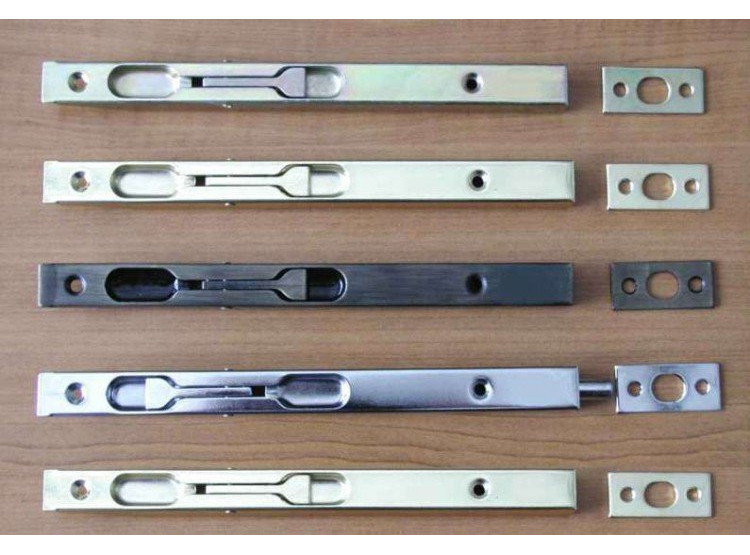 Zástrč zadlabací 150 mm Nikl-satin