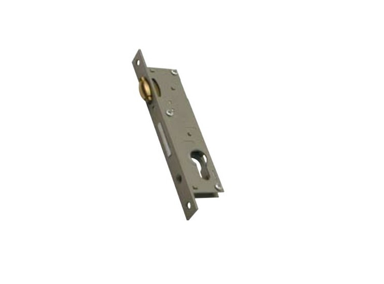 Zámek do kovových dveří s válečkem 821/17 P25