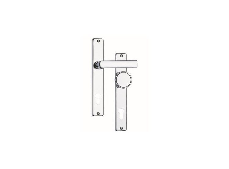 Kování interiérové 804 klika/knoflík otočný 90 mm vložka chrom nerez 0100
