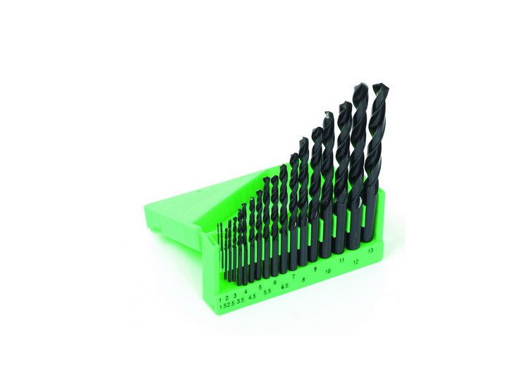Sada HSS vrtáků WESTBERG 1-13mm (po 0.5mm) 19ks plast