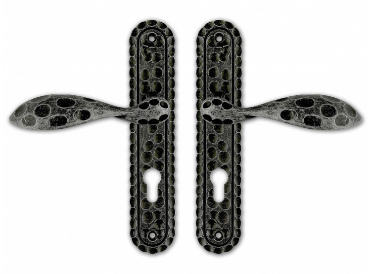 Kování K912 klika/klika 90 mm vložka RUSTIKO